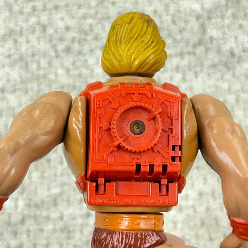 Vintage 1984 Thunder Punch He-Man Action Figure MOTU Masters of the Universe